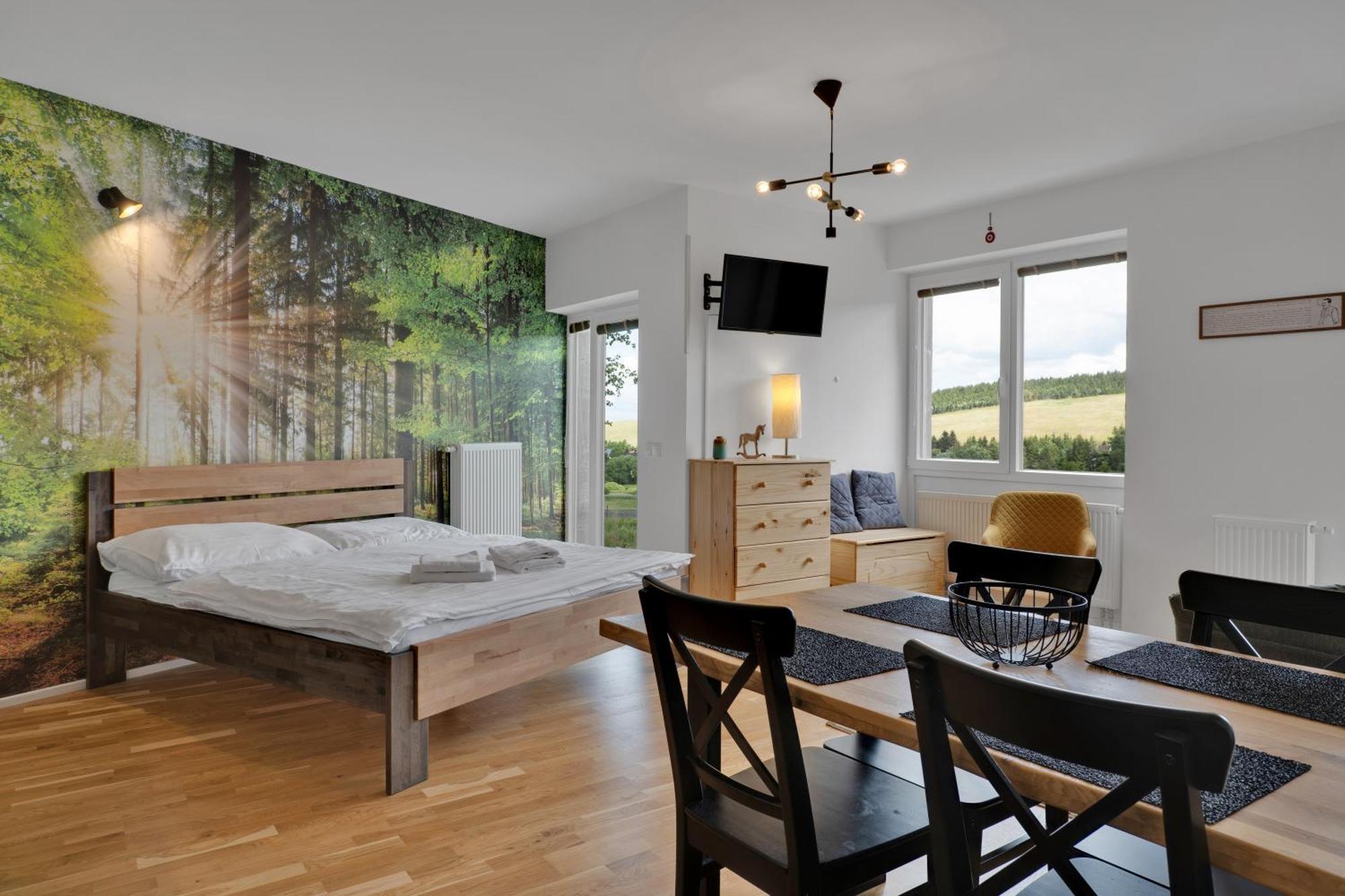 Meadows Apartments Klinovec Loučná pod Klínovcem Eksteriør billede